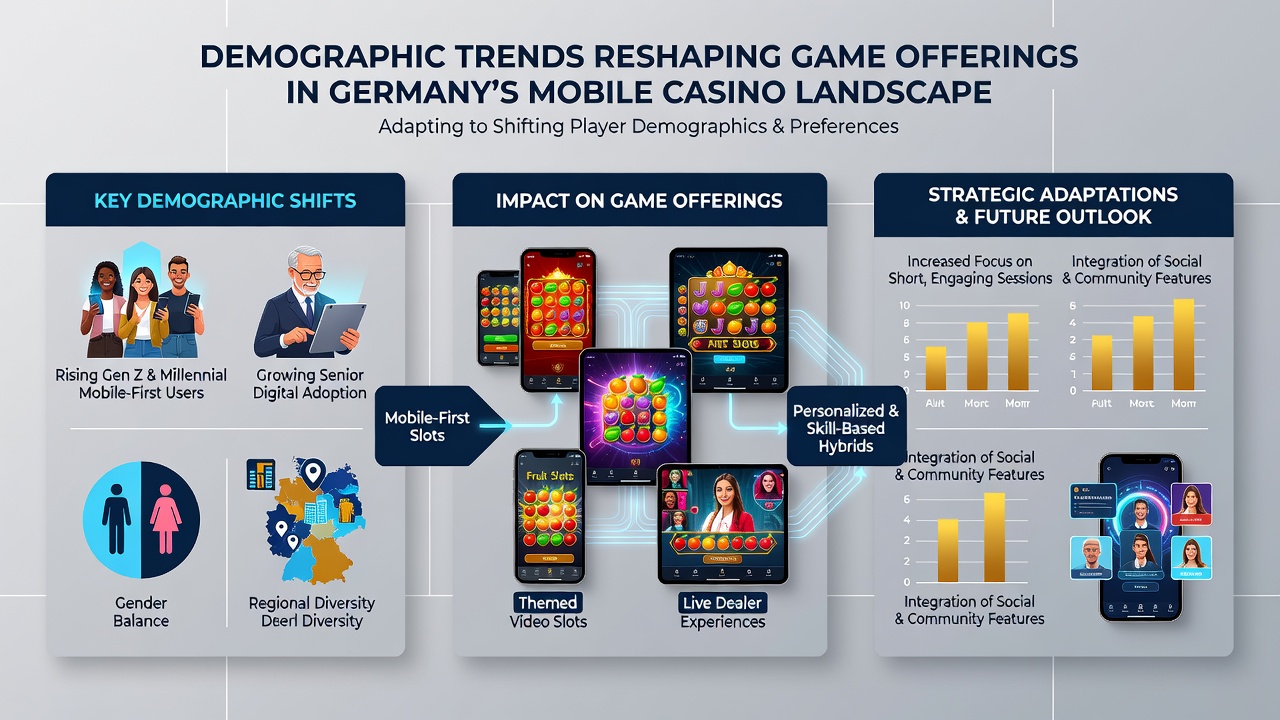 Mobile Casino Trends durch demografische Entwicklungen