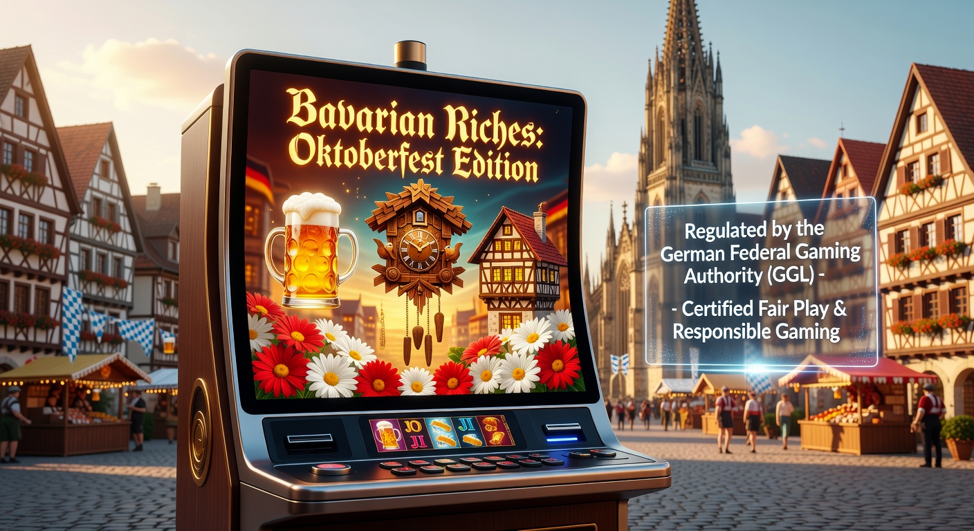 Darstellung deutscher Folklore-Elemente in einem thematischen Slot-Design mit Märchenmotiven und traditionellen Symbolen