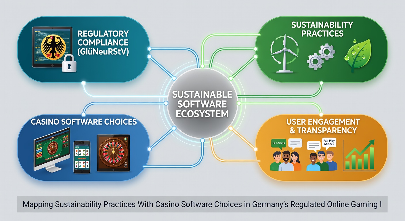 Detaillierte Darstellung von Energieeffizienz-Metriken und Software-Mapping in regulierten Gaming-Umgebungen